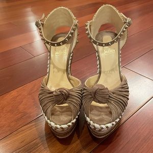 Christian Louboutin wedges